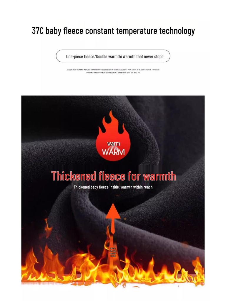 High-Waisted Retro Plaid Wool Pants, Plus Velvet, Women's Autumn/Winter 2024, Black/Gray, Wide-Leg, Straight-Leg, Slimming Fit.