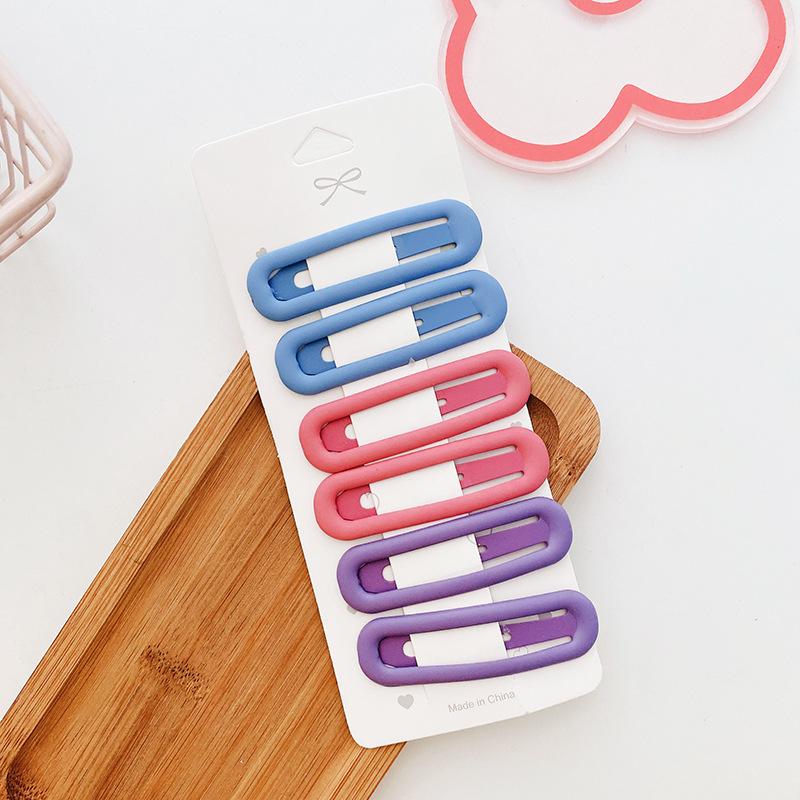 Hochwertige Mattierte Ovale Basis-Haarnadeln Damen Mädchen Haarspangen Nadeln Haarspangen Accessoires Haarspange Haargreifer Kopfschmuck