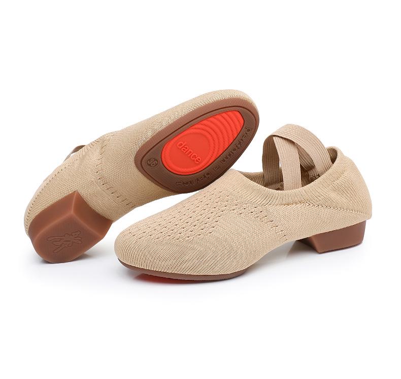Flyknit Mesh Soft Sole Jazz & Latin Dance Shoes for Women