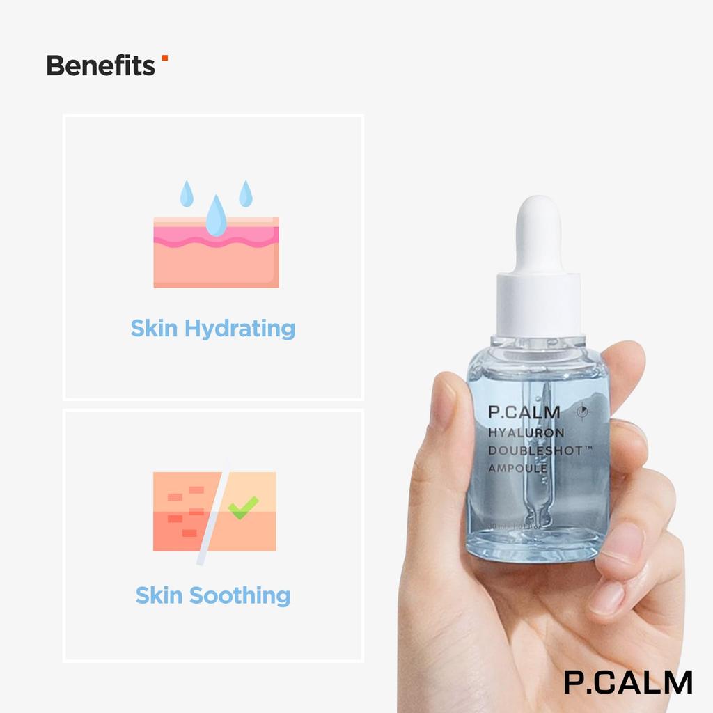 P.CALM Hyaluron Double Shot Ampoule 30ml