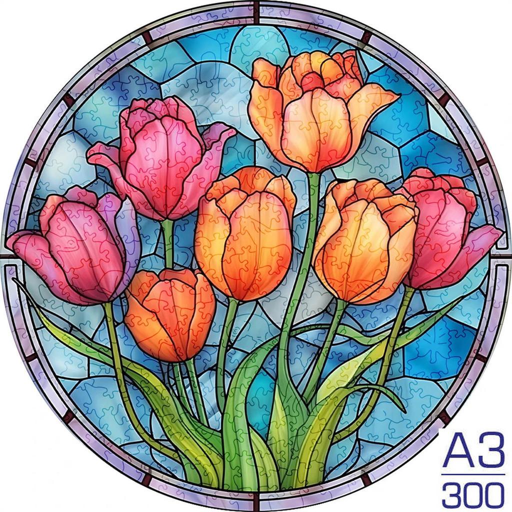 Non-Toxic Moon A3/A4/A5 Size Wood Jigsaw Puzzle With For Adults Children Not Common Shape A Gifts For Parent-Child Games And Family Fu