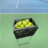 Multifunctional Tennis Ball Basket Portable Ball Pickup Trolley 75 Balls Storage Tennis Basket Cart