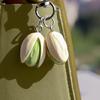 Adorable Pistachios Key Organizers Charming Pistachios Key Chain Pendant Accessory Stylish Key Rings for Bags Purses
