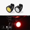 USB Rechargeable Bike Headlight Small Bicycle Brake Lights Warning Tail Lights  MTB Accessories