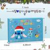 Stich Advent Calendar With 2 Bracelets And 22pcs Unique Cartoon Charm Beads