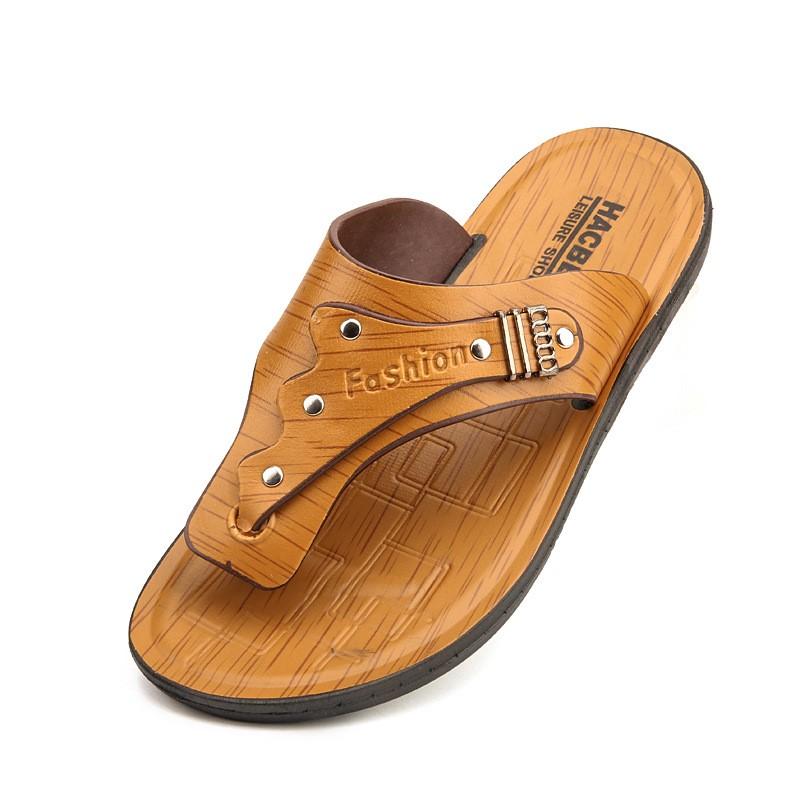 Slippers men summer stock fashion outdoor leisure style home stall sandals men's sandals shoes M411