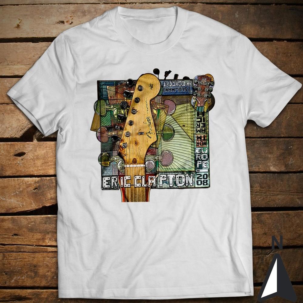 Blue Music Shirt Eric Clapton Slowhand Cocaine Wonderful Tonight Lay Down Sally Unisex T-Shirt