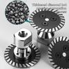 Engraving Cutting Disc Diamond Saw BIade with RemovabIe 5/8-11 FIange for DIY Stone Marble Porcelain