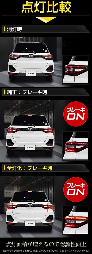 YOURS RAIZE Dedicated Brake Light Kit S y011-1108 [2]