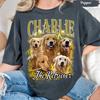 Custom Comfort Colors Vintage Bootleg Pet Shirt Pet Photo + Name Custom Dog Portrait Personalized Shirt Custom T Shirts Cat Shirt 90's Tee