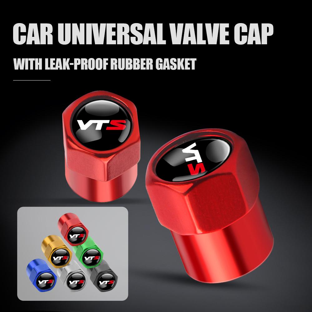 4PCS Metal Car Badge Wheel Tire Air Valve Cap Stem Cover For Citroen C2 C3 C4 Aircross Picasso C3-XR C5x7 Auto Decor Accessories