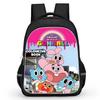 Mochila Escolar Resistente ao Desgaste com Impressão de Alta Definição O Incrível Mundo de Gumball Anti-Corcunda