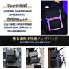 JIANGBOMEI Men's Stylish Business Backpack with Geometric Diamond Design, Large Capacity, Waterproof and Water-Repellent, Durable, Perfect for