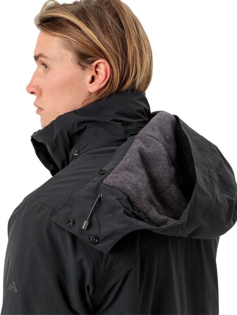 Мужская куртка-парка VAUDE Idris II Wool Parka (45013) Мужская куртка Idris II black uni