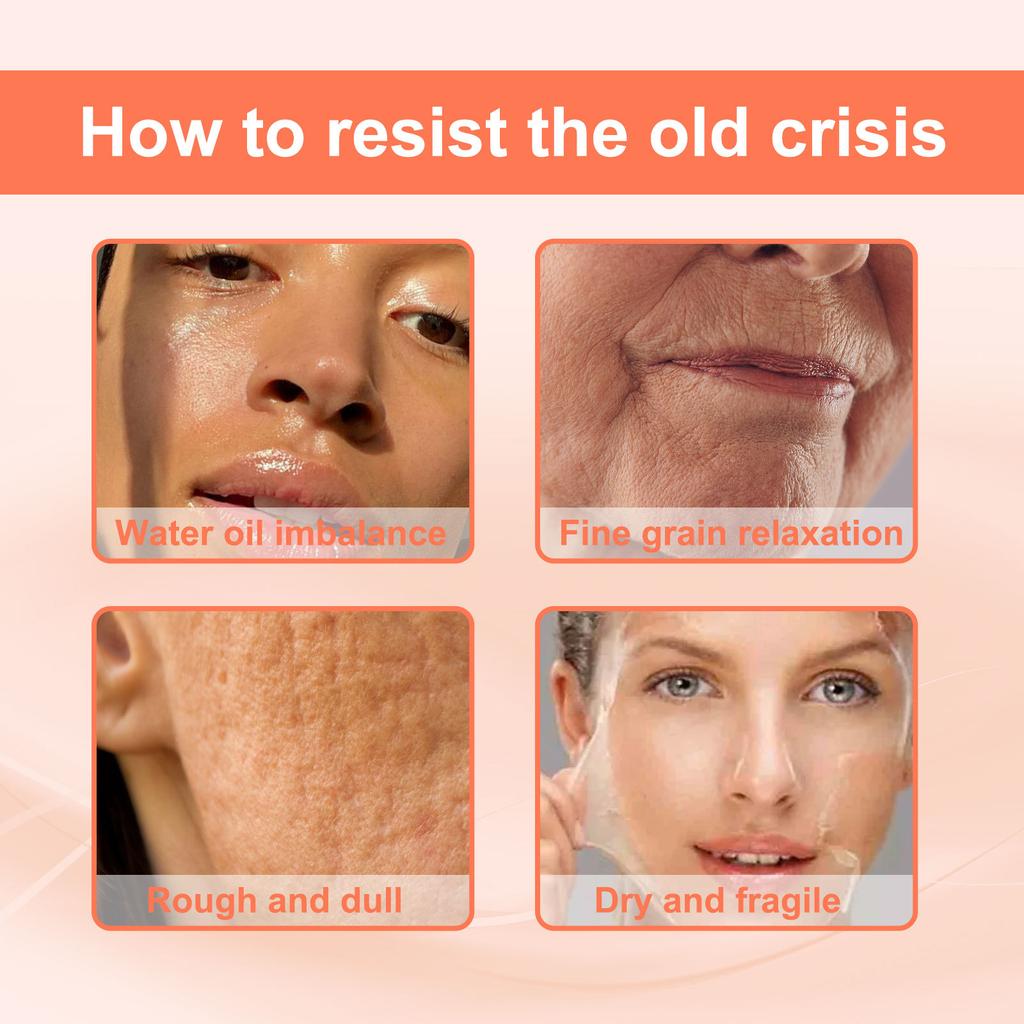 EELHOE Rose Oil VC Moisturizing Essence Face Firming Hydration Anti-Wrinkles Aging Wrinkles Headlines