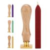 Wax Seal Exquisite Pattern Removable  Widely Application Wax Stamp Kit for Sealing Decoration