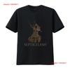 Septic Flesh 'Communion' Black T Shirt OFFICIAL Vintage Washed For Everyday Wear Soft Comfortab