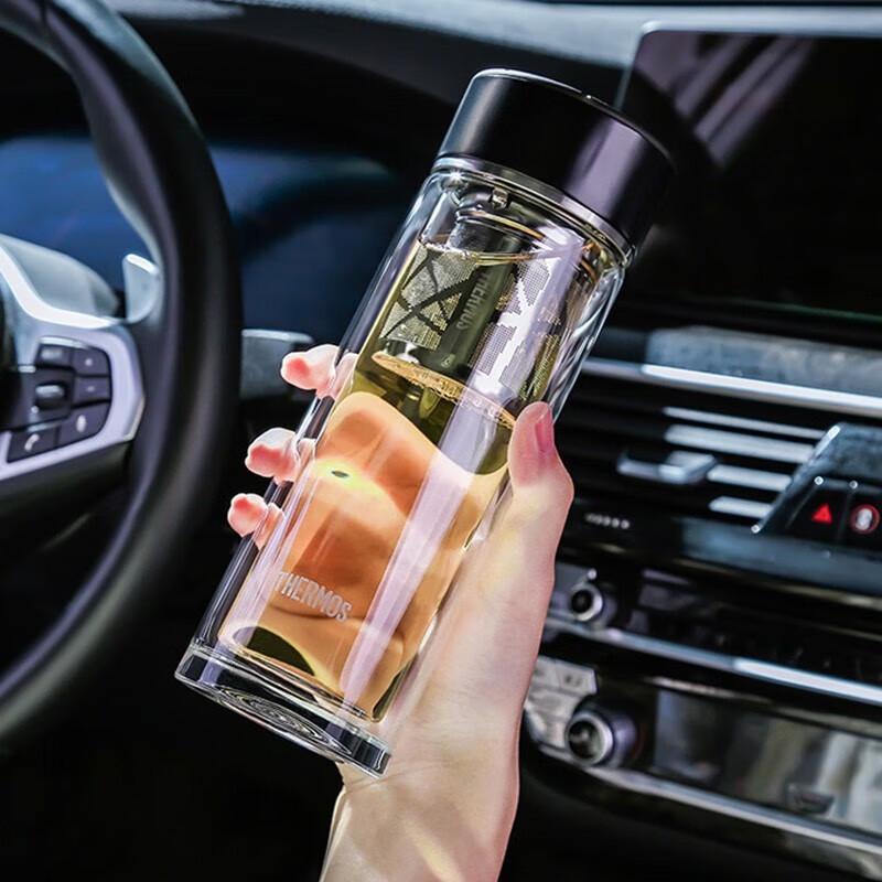 Thermos Double Wall Glass Tea Mug