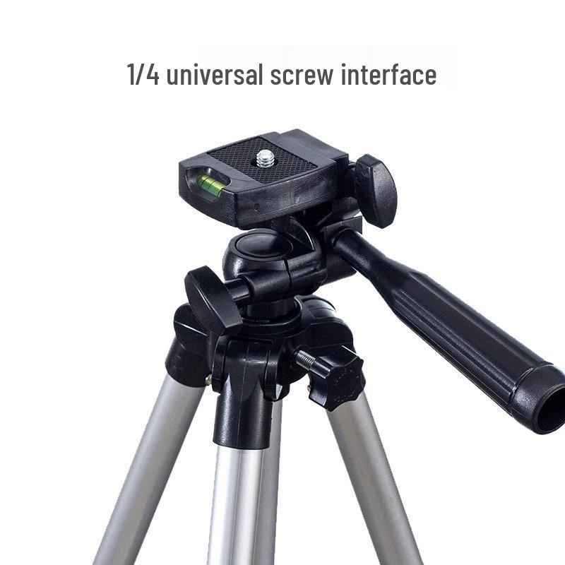 Compact Camera Tripod & Mobile Phone Holder for Selfie, Live Streaming, and Photography