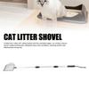 Cat Litter Shovel 3 Sections Adjustable Stainless Steel Non Stick Litter Scoop for Chicken