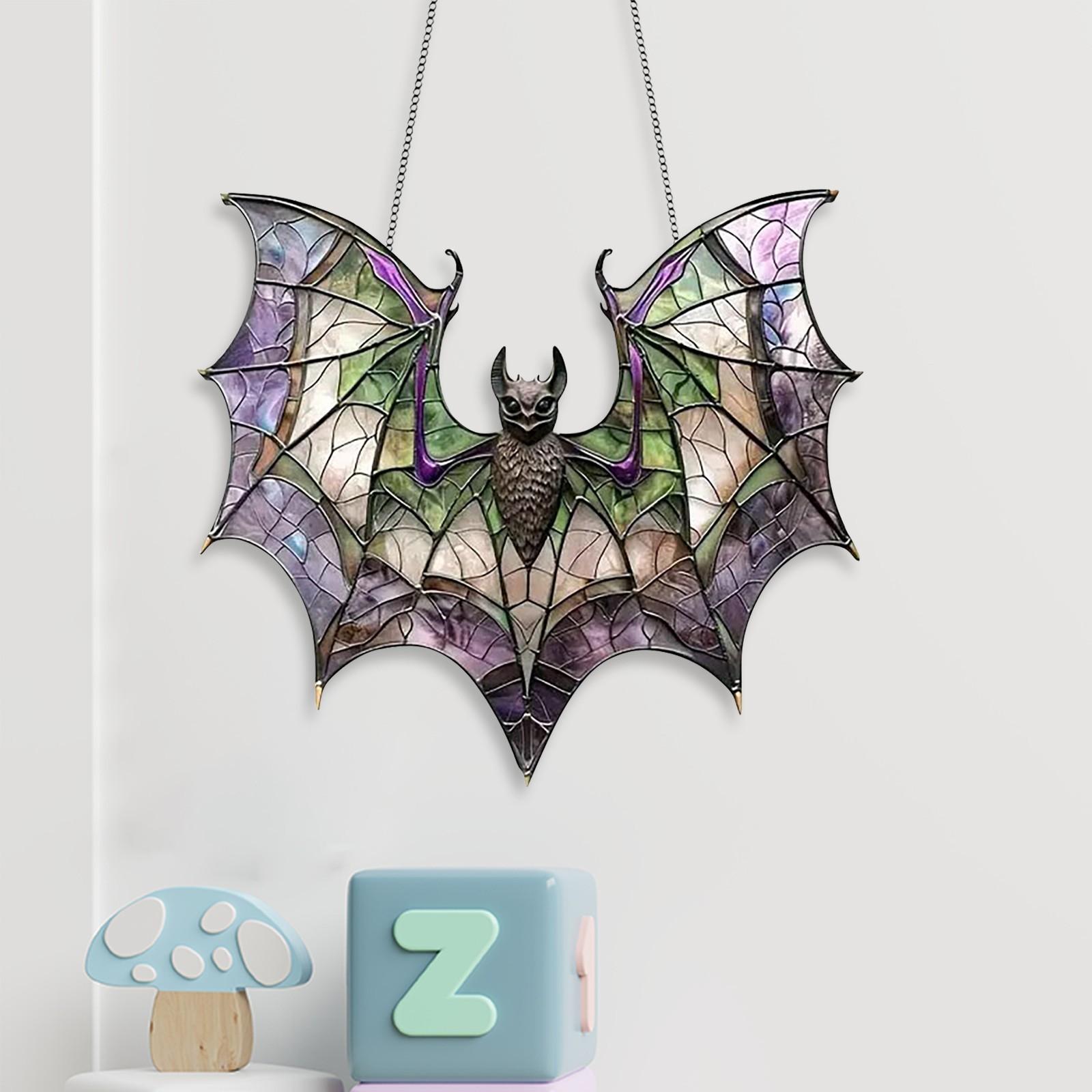 

Расписной акриловый подвесной светильник, радующий глаз праздничными украшениями для дома и сада One Size