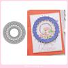Round Trim Lace Metal Cutting Dies Set Die Scrapbooking Embossing Paper Craft Album  Art Cutter
