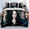 Top 3D The Twilight Saga HD Bedding Set Printed Bed Set With Pillowcase Bed Duvet Cover Soft Single Double Queen Super King Size