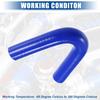 X AUTOHAUX Silicone Hose Silicone Tube Intercooler Turbo Intake Radiator
