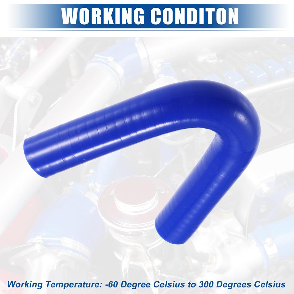 X AUTOHAUX Silicone Hose Silicone Tube Intercooler Turbo Intake Radiator