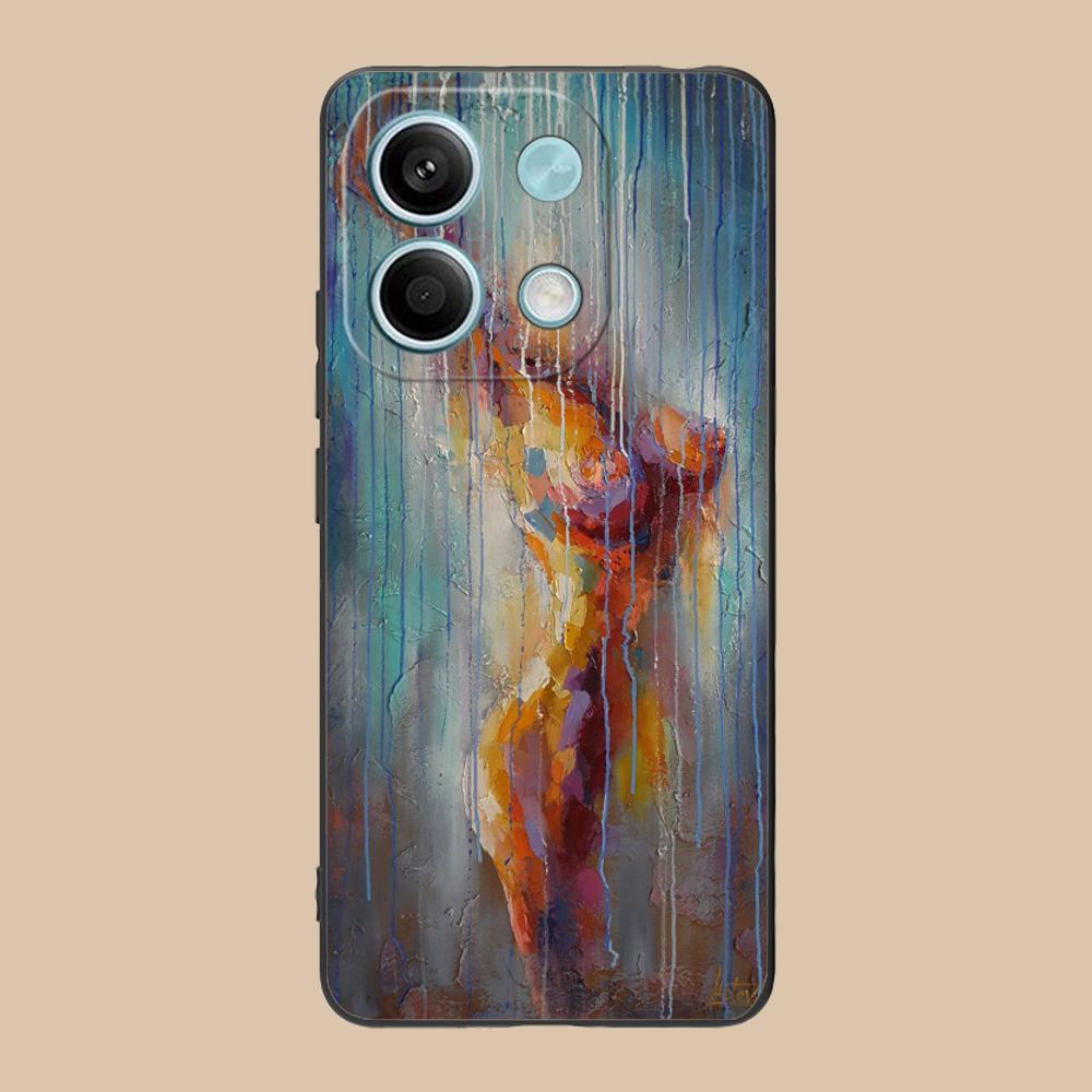 

Abstract Oil Painting Phone Case for Xiaomi 15 14 13 12 Mi 11 T Ultra Lite Pro S X 5G Soft TPU Shockproof Cover Xiaomi 11T Pro