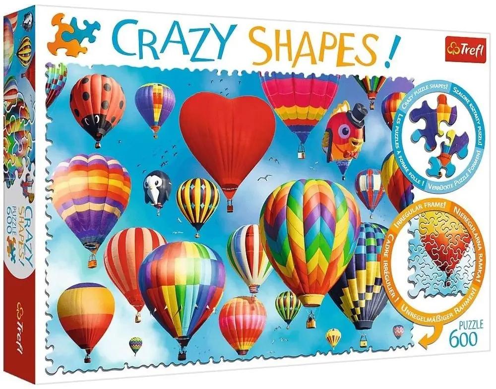 PUZZLE 600 CRAZY SHAPES KOLOROWE BALONY 11112