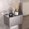Waterproof Bathroom Tissue Rack Non Perforated Roll Paper Box  Bathroom Accessories