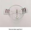DIY Smokeless Wooden Candle Wicks with Metal Holders, Pure Cotton, 24-48 Strands, for Homemade Scented Candles