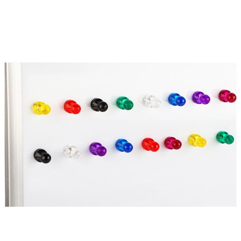 10 Counts Magnetic Push Pins for Fridge Calendars School Whiteboards Bulletboard
