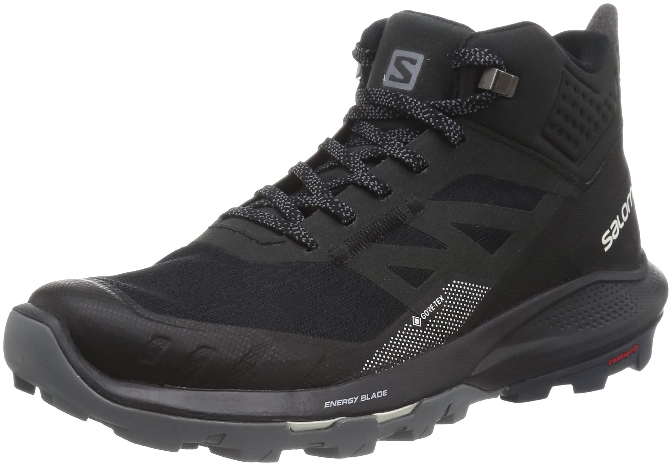 

[Salomon] Кроссовки для походов и треккинга OUTPULSE MID GORE-TEX мужские черныеEbonyVanilla Ice 25.0 см