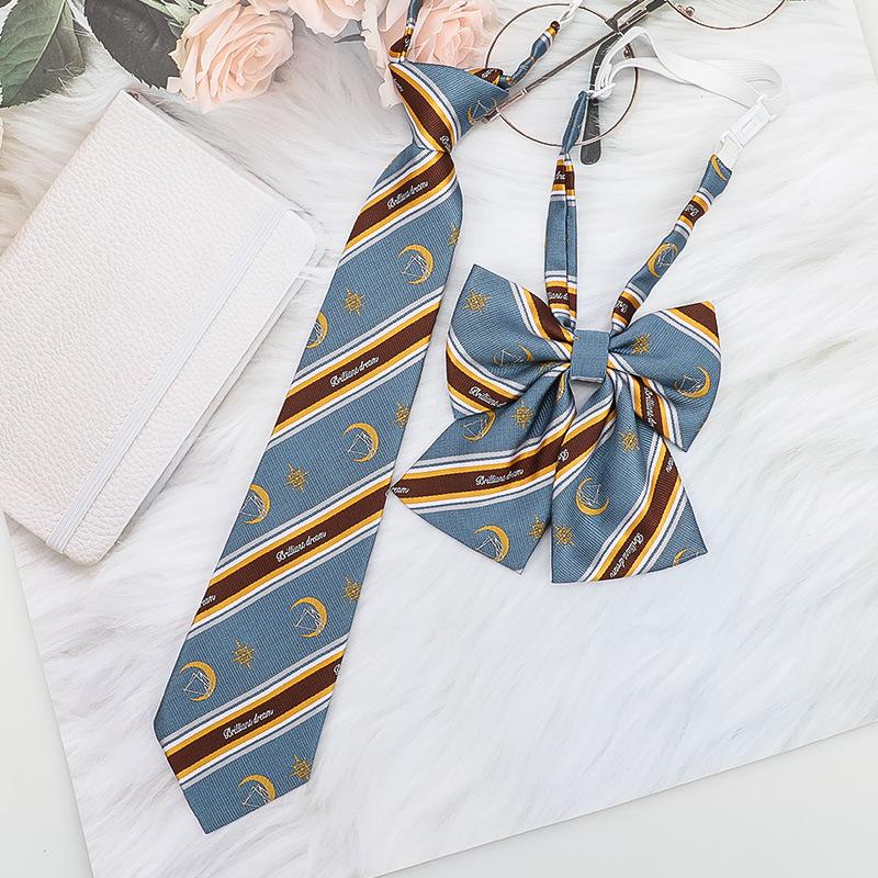 Jk Small Tie Necktie Girl Student Summer Bow Tie Japanese Dk College Style Graduation Free Shirt Couple Decoration
