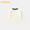 DUUDUU Kids Long-Sleeve Cotton Casual T-Shirt