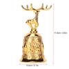Deer Shape Hand   Vintage Plating Process Rustproof Polished  Metal Hand   for Dining Table