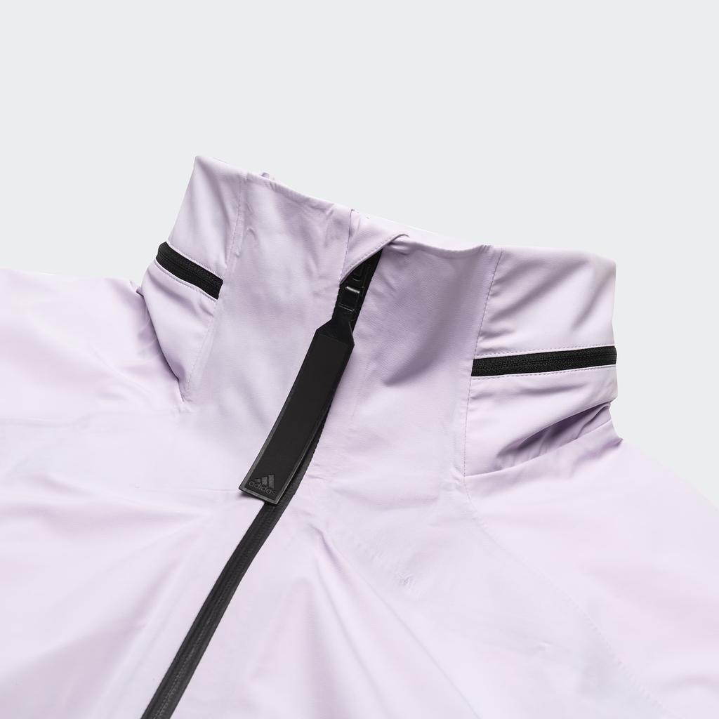 Adidas Jaqueta Versátil de Moda Outdoor Myshelter Rain Ready Jaqueta Feminina Multicolorida Roxo Claro FT8910