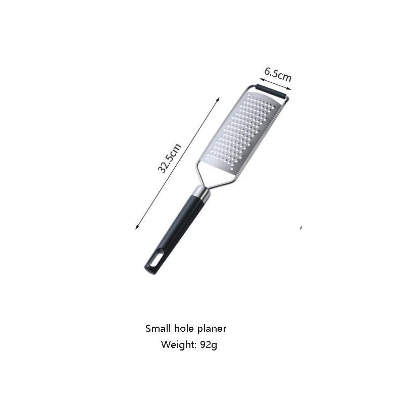 Multi-purpose Food Grater with Handle, Cheese Graters for Kitchen, Slicer for Vegetable Fruit and Chocolate, 304 Stainless Steel