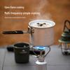 Compact Camping Teapot: Portable Outdoor Cookware for Boiling Water on Wild Stove or Picnic Table