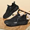 Large Size Lightweight Wide Head Casual Sports Shoes Fly-Woven Mesh Men'S Shoes Fat Feet Fat Barefoot Running Shoes