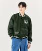 New Angel Varsity Jacket - D/Green