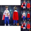 Costum Pirat Copii Băieți Bucanier Prinț Cosplay Halloween Haine de Rege