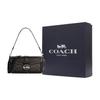 Coach Georgie 26 Classic Monogram Studded Carriage Logo Coated Canvas Underarm Bag Wine God Bag Crossbody Shoulder Bag Medium Women Bags 5605-SVS3L