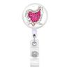 Cute Ambulance Retractable Nurse Badge Reel Clip Cartoon Medicine Doctor Students IC ID Card Badge Holder