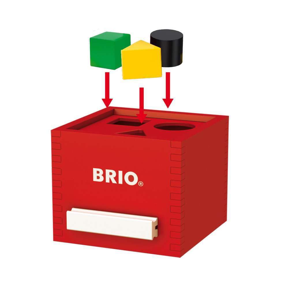 BRIO Shape Matching Box 30148 (Red)
