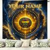 Custom Name FenerbahçePrinted Tapestry – Wall Hanging for Bedrooms, Dorms, and Home Decor