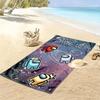 Among Us Print Strandtuch, Großes Weiches Schnelltrocknendes Handtuch für Strand Camping Schwimmen