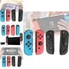 Botões de Cristal Joy-con Versáteis para Switch Controlador com Fio para Jogabilidade sem Esforço